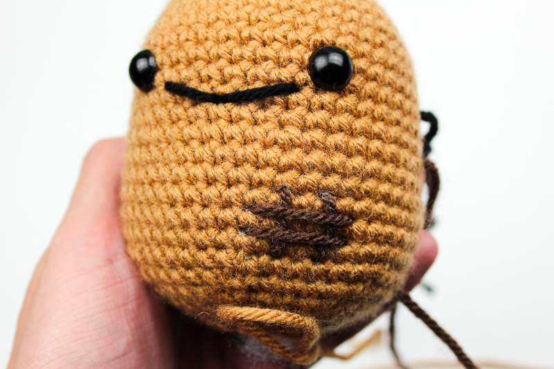 Positive Potato Crochet Pattern: Crochet pattern | Ribblr