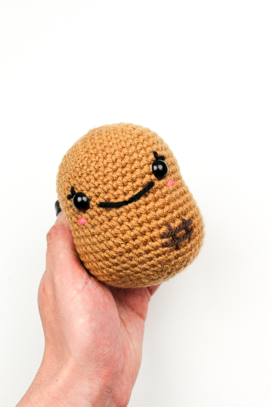 Pudgy Potatoes Crochet Pattern - Knot Bad