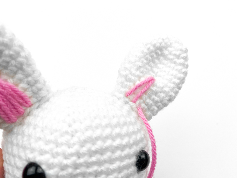 Bright Eyed Bunny Crochet Pattern - Knot Bad