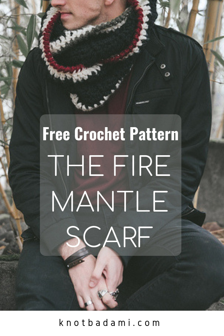 Fire Mantel Scarf - Free Pattern - Knot Bad