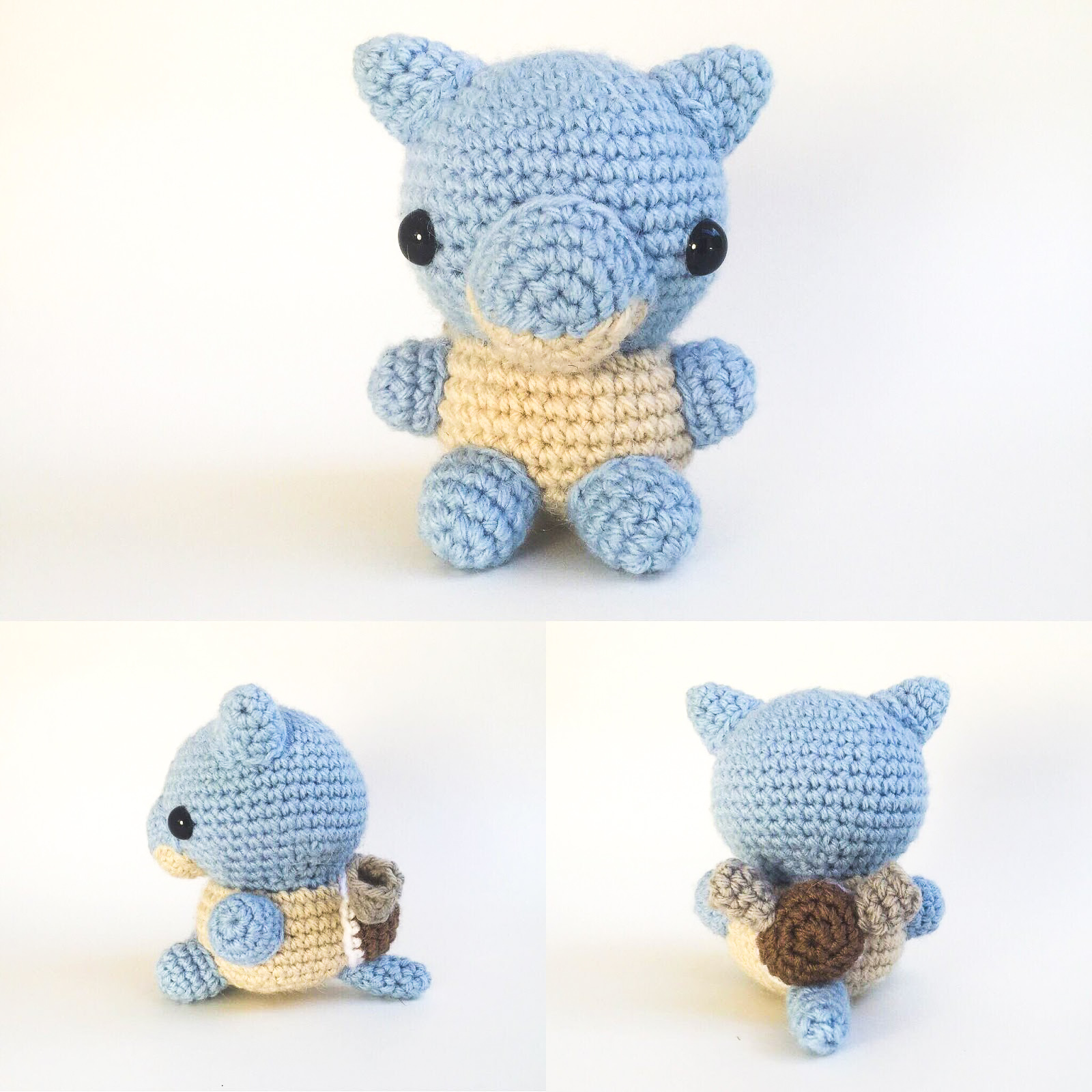 Crochet Blastoise Knot Bad