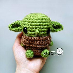 Crochet Baby Yoda Round-Up - Knot Bad